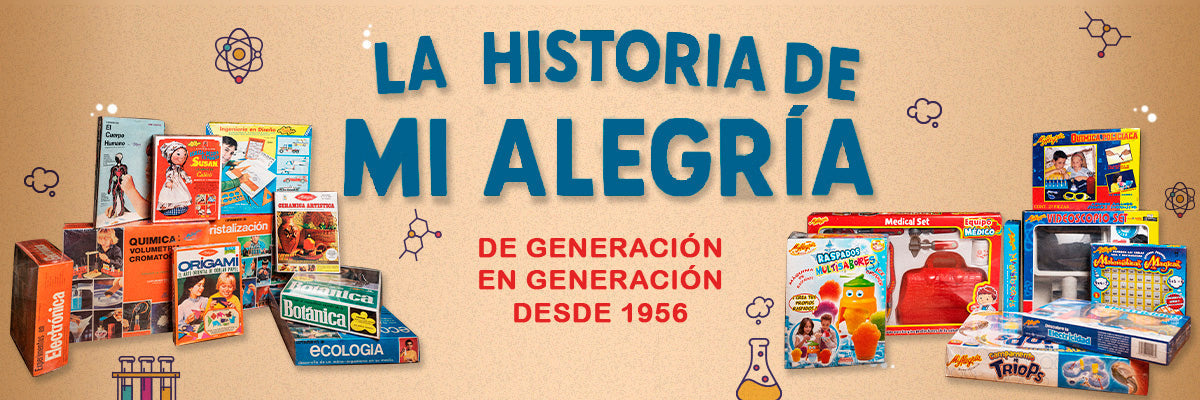 Mi Alegría más de 65 Años despertando la curiosidad