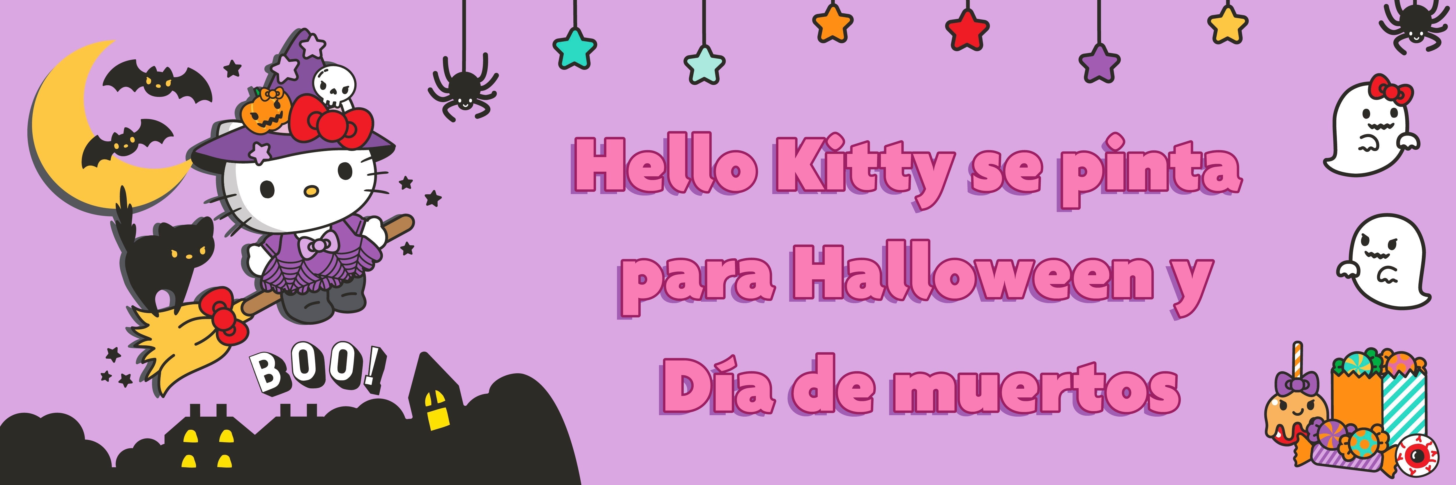 Hello Kitty se pinta para Halloween y Día de Muertos: creatividad + ciencia para peques curiosos