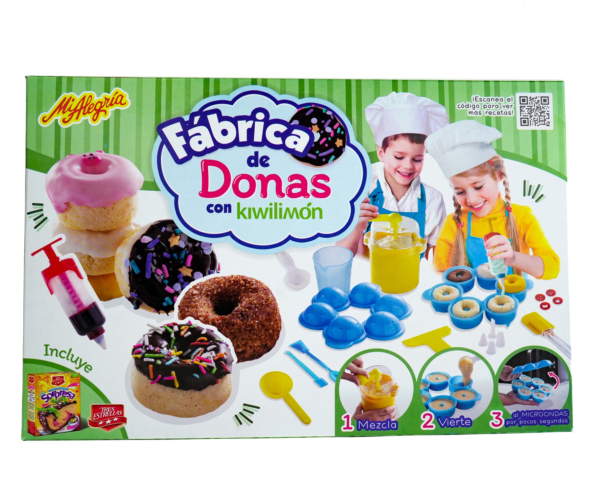 Crepas Fabrica De Donas Mi Alegria Instructivo Gomitas Juguetes De