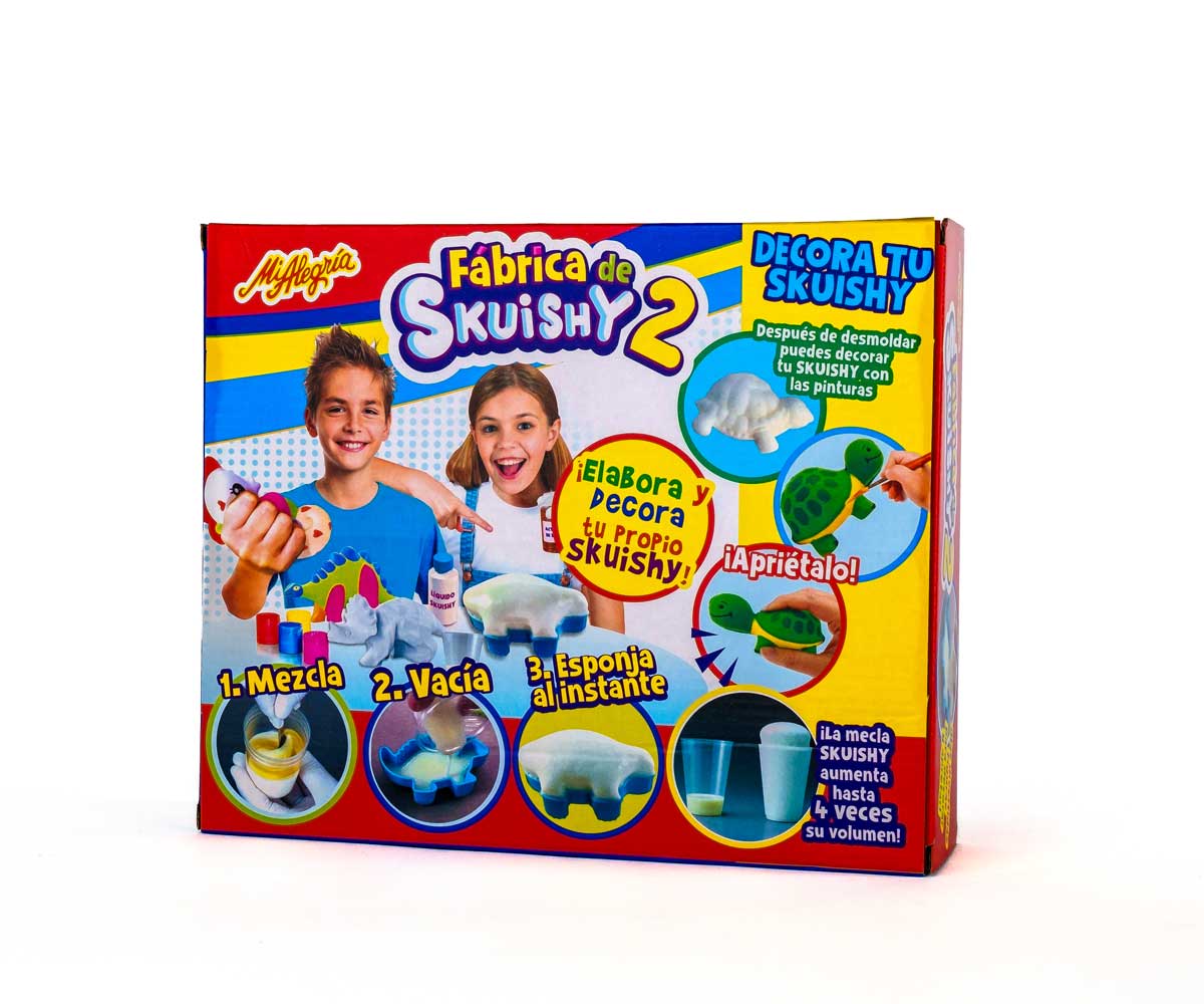 Fábrica de Skuishy 2 Elabora y Decorar Mi Alegría