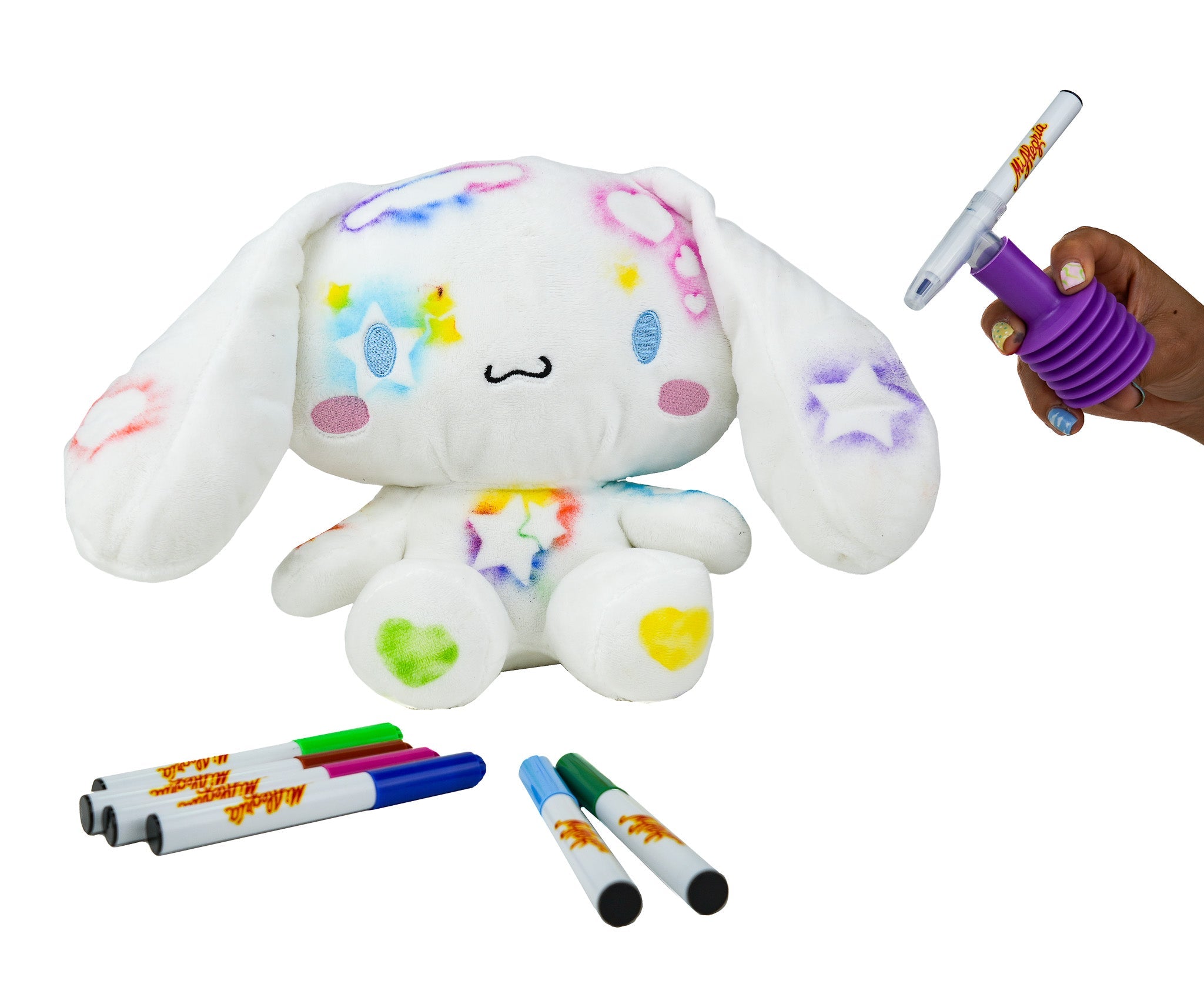 Peluche Cinamoroll Color Spray Mi Alegría