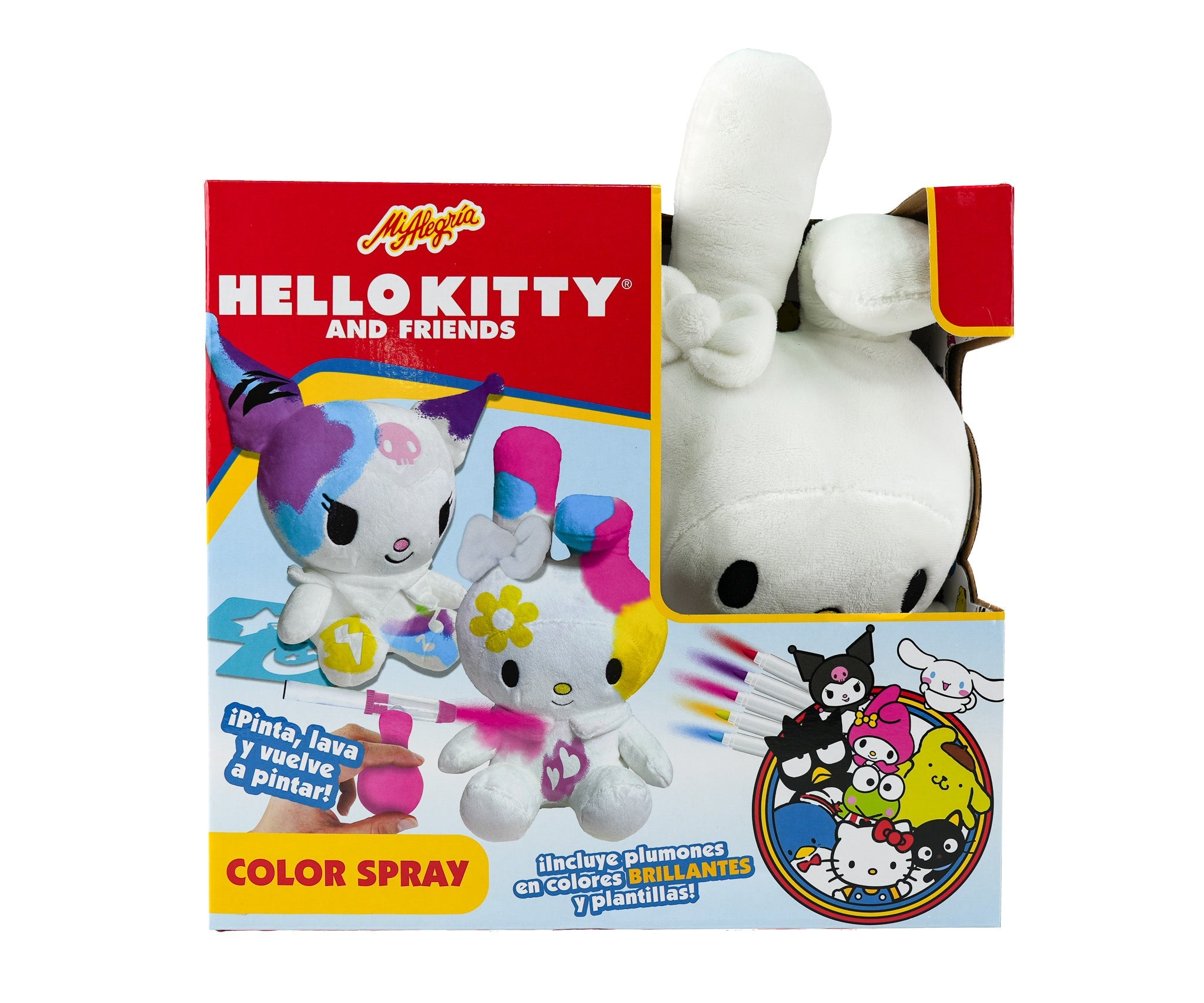 Peluche My Melody Color Spray Mi Alegría