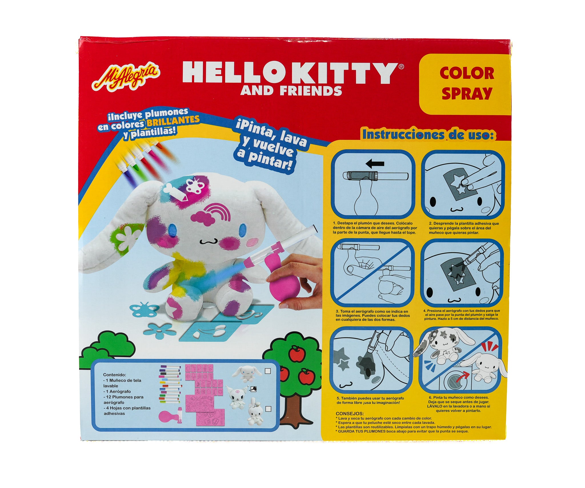 Peluche My Melody Color Spray Mi Alegría