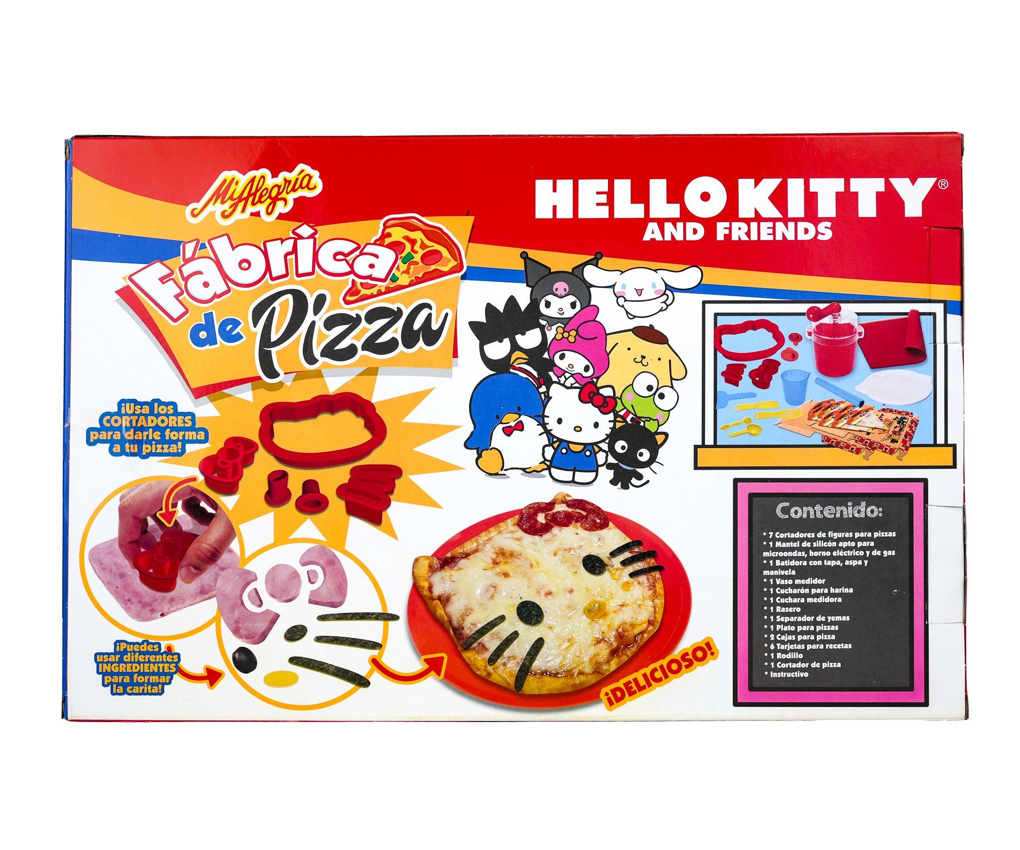 Fábrica de Pizzas Hello Kitty y Amigos Mi Alegría