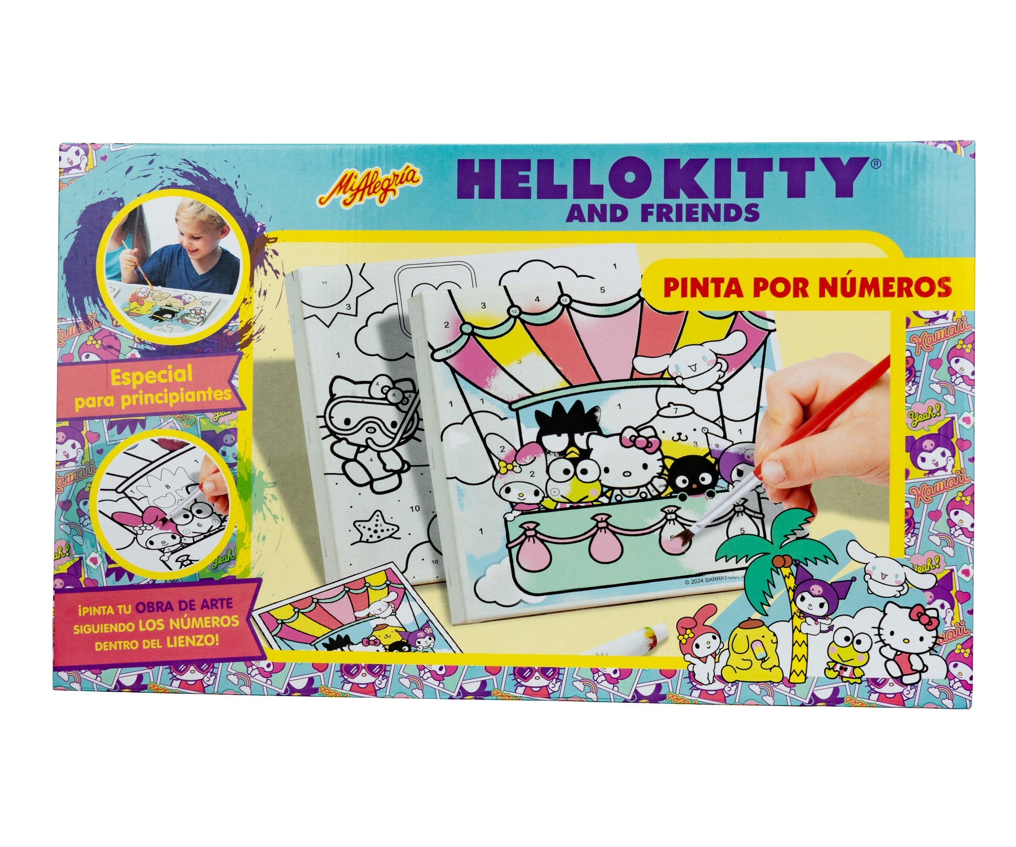 Pinta por número Hello Kitty - Mi Algría