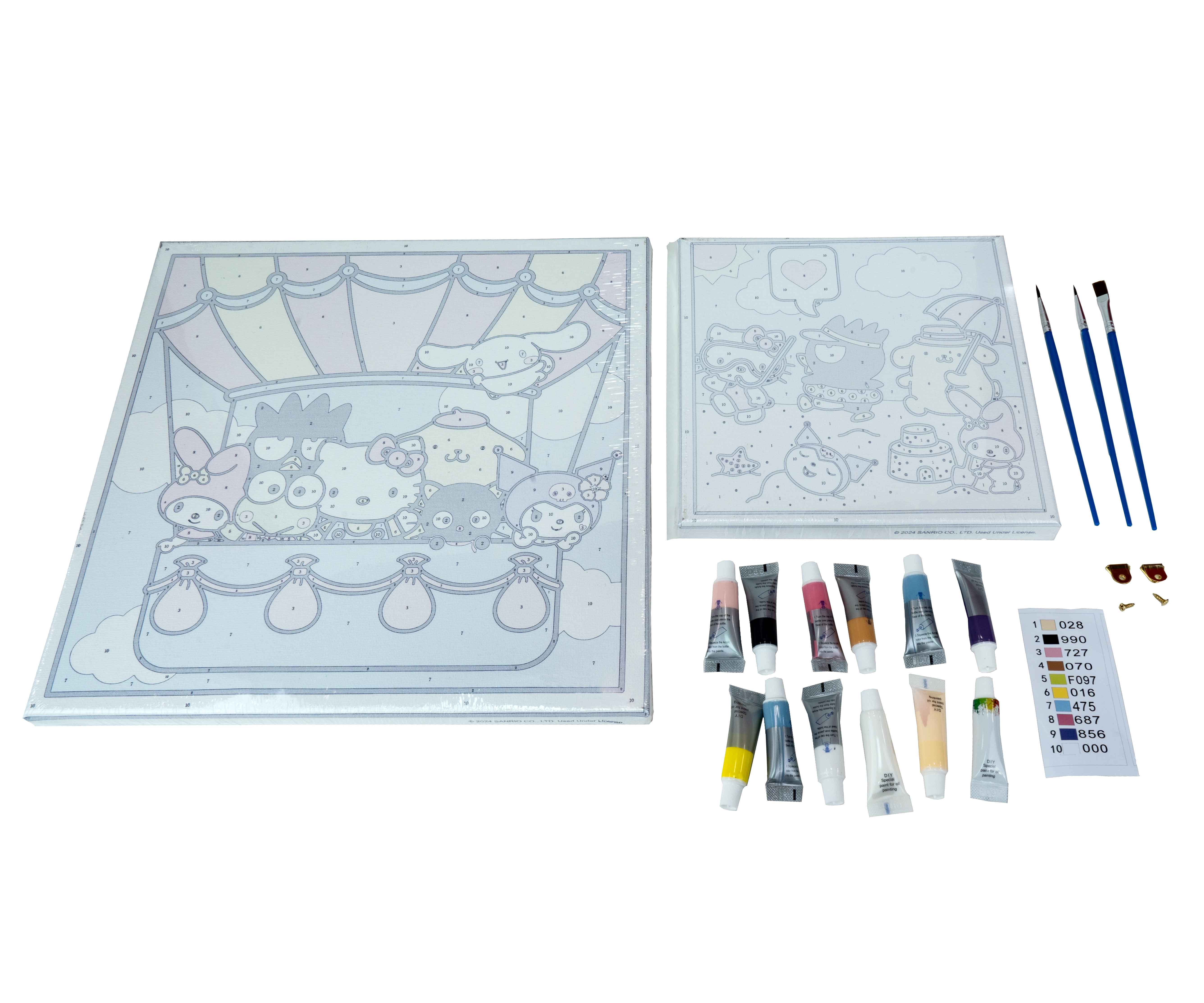 Pinta por número Hello Kitty - Mi Algría