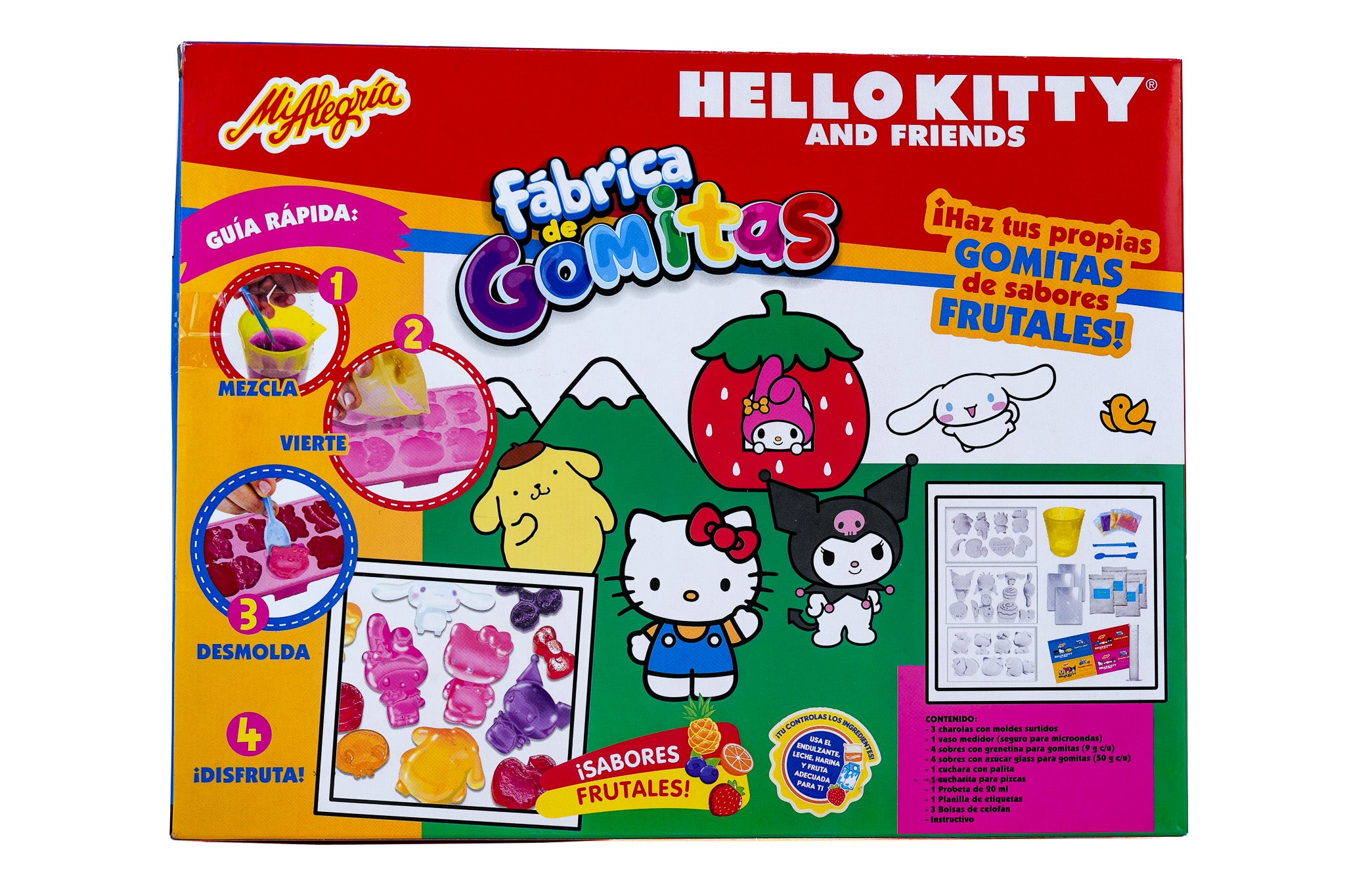 Fábrica de Gomitas Hello Kitty y Amigos Mi Alegría