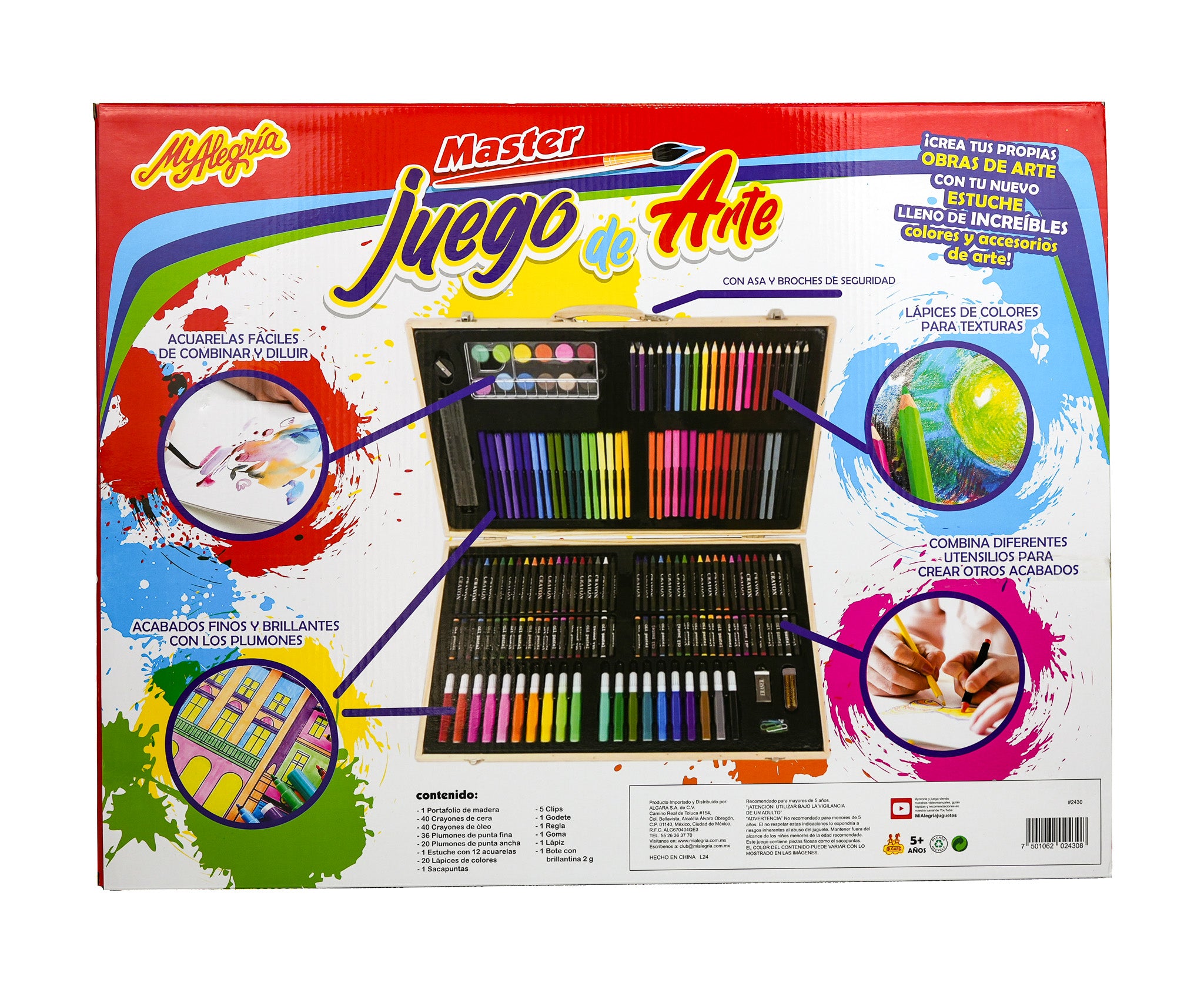 Set Arte Profesional Mi Alegría creatividad sin límites