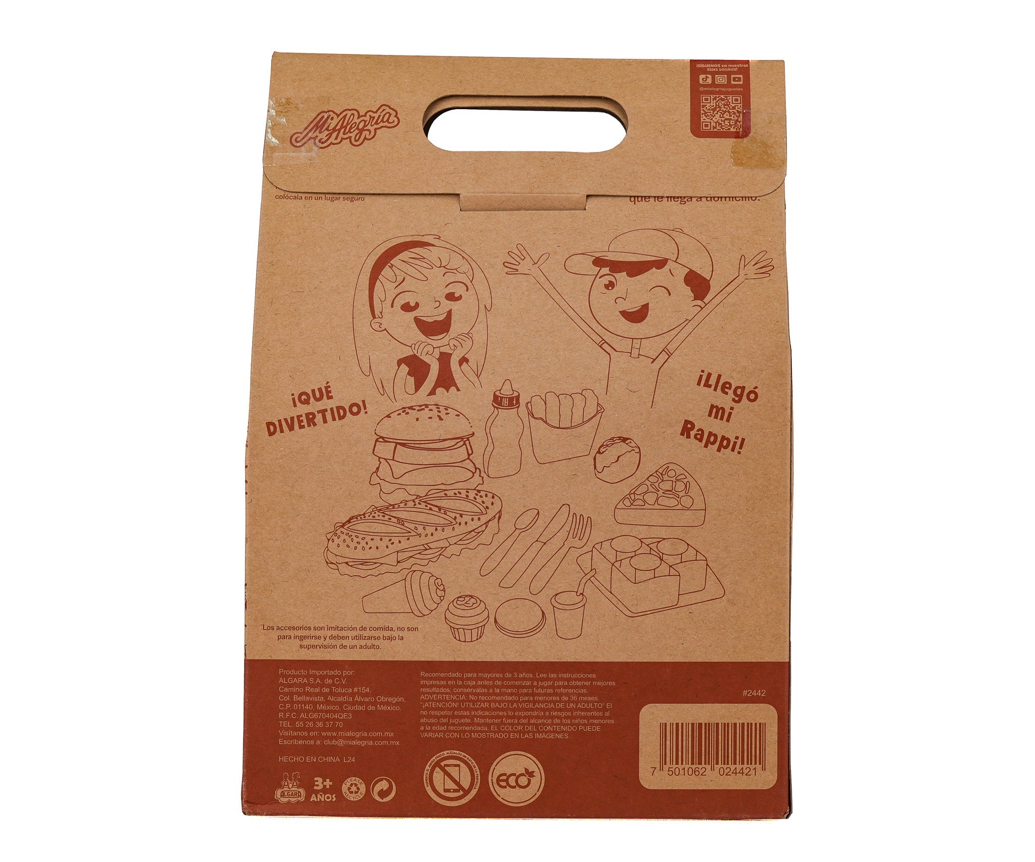 Fast Food Rappi - Mi Alegría