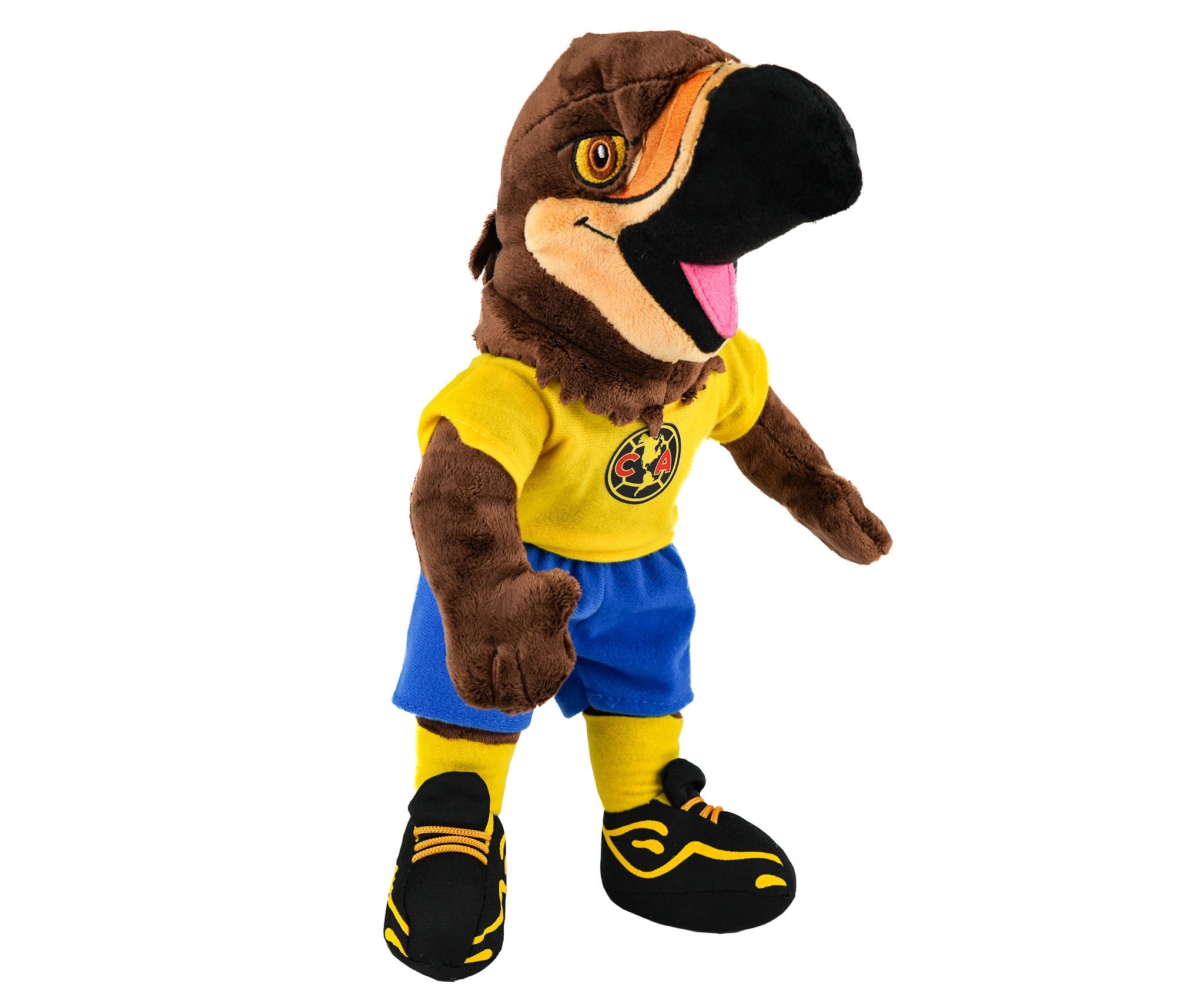 Peluche Grande Mascota de Futbol Águila con Sonido Mi Alegría