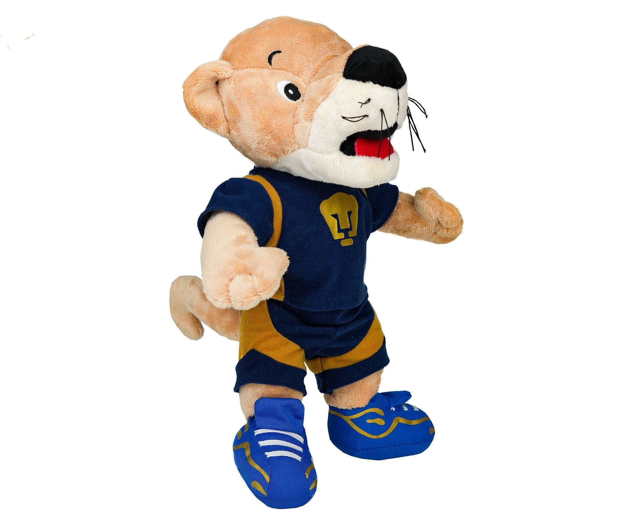 Peluche Grande Mascota de Futbol Pumas con Sonido Mi Alegría