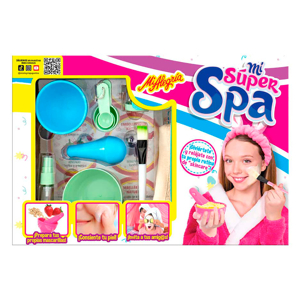 Set de Belleza Fiesta Spa Mi alegría