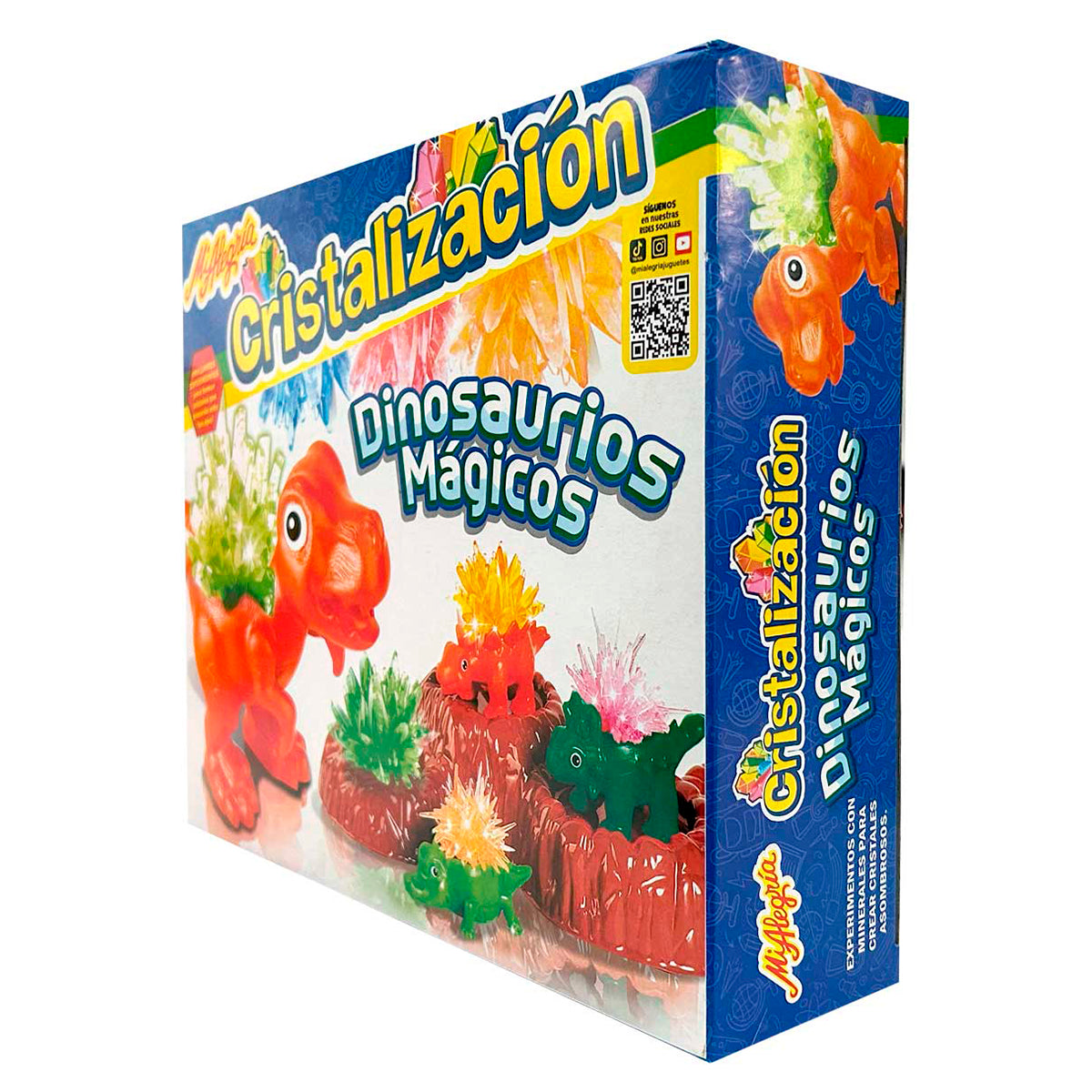 Cristalización Dinosaurios Mágicos Ciencia Mi Alegría
