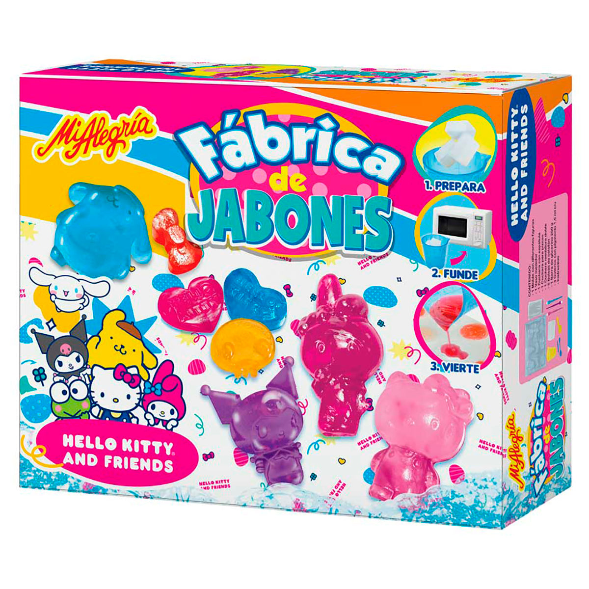 Fábrica de Jabones Hello Kitty Mi Alegría Crea, Diseña y Perfuma