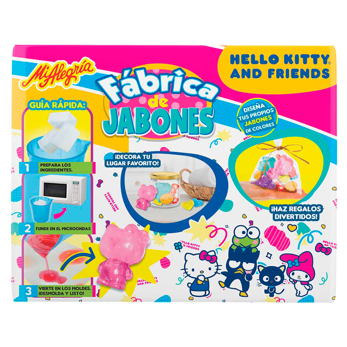 Fábrica de Jabones Hello Kitty Mi Alegría Crea, Diseña y Perfuma