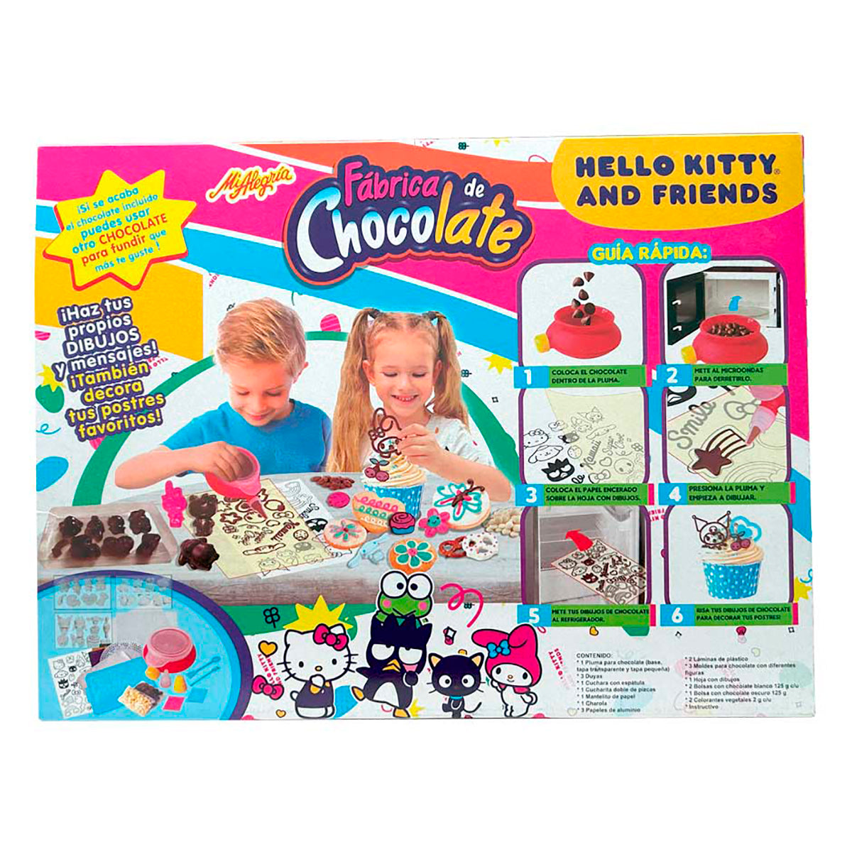 Fábrica de Chocolates Hello Kitty Mi Alegría Crea y Saborea