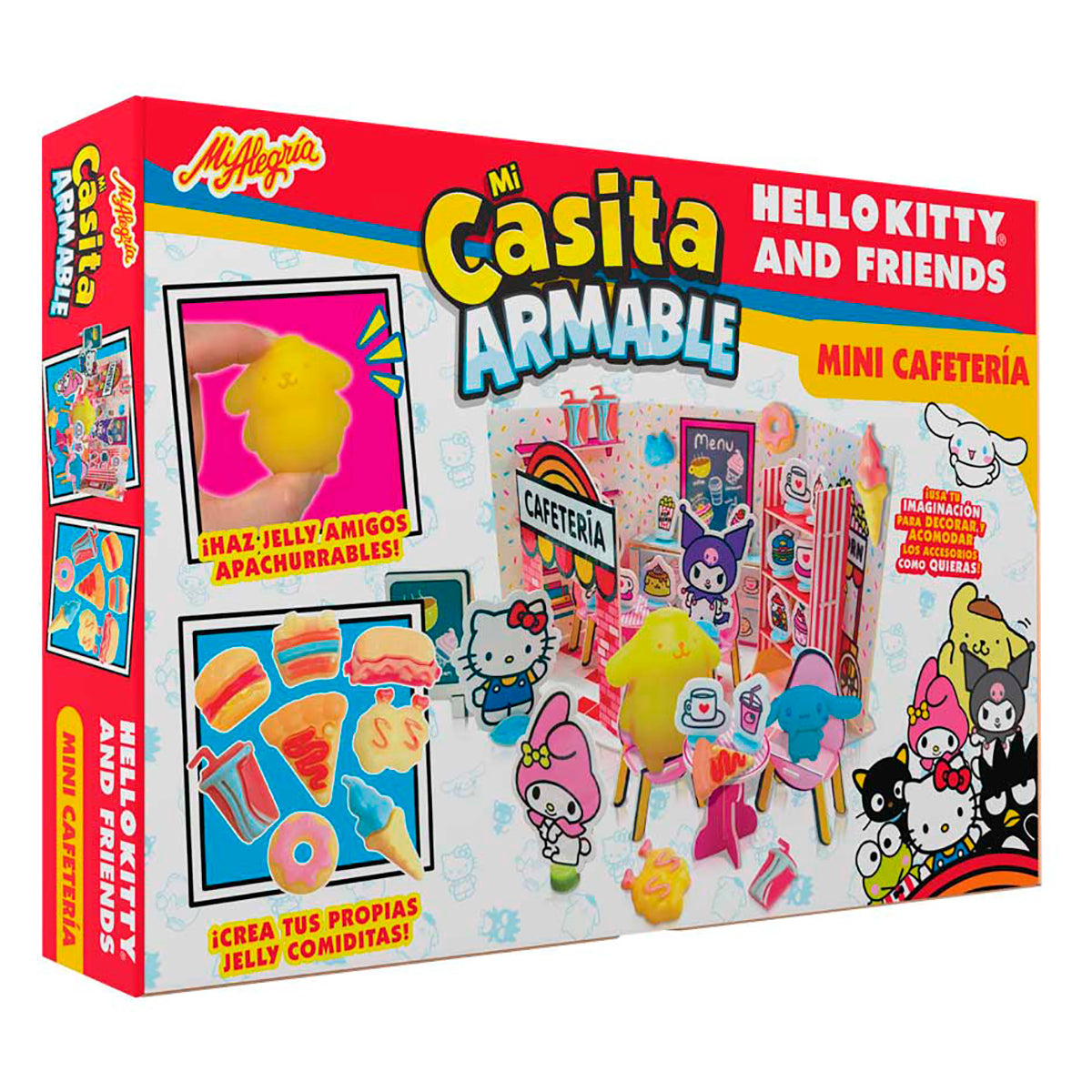 Sets Armables Cartón Hello Kitty Mi Alegría