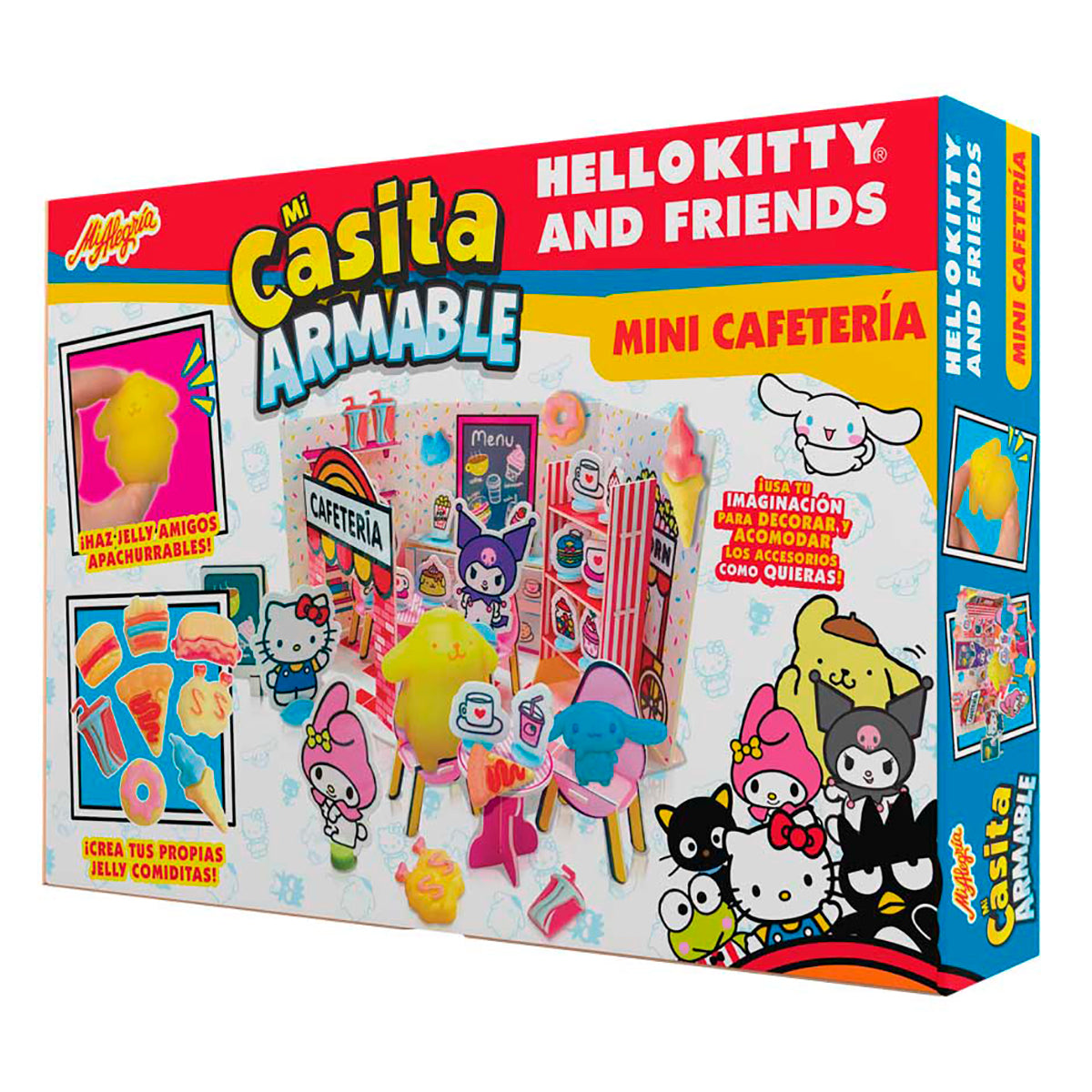 Sets Armables Cartón Hello Kitty Mi Alegría