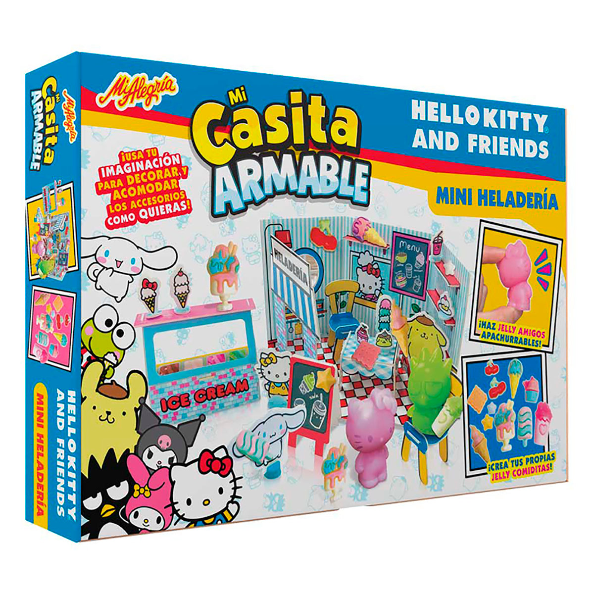 Sets Armables Cartón Hello Kitty Mi Alegría
