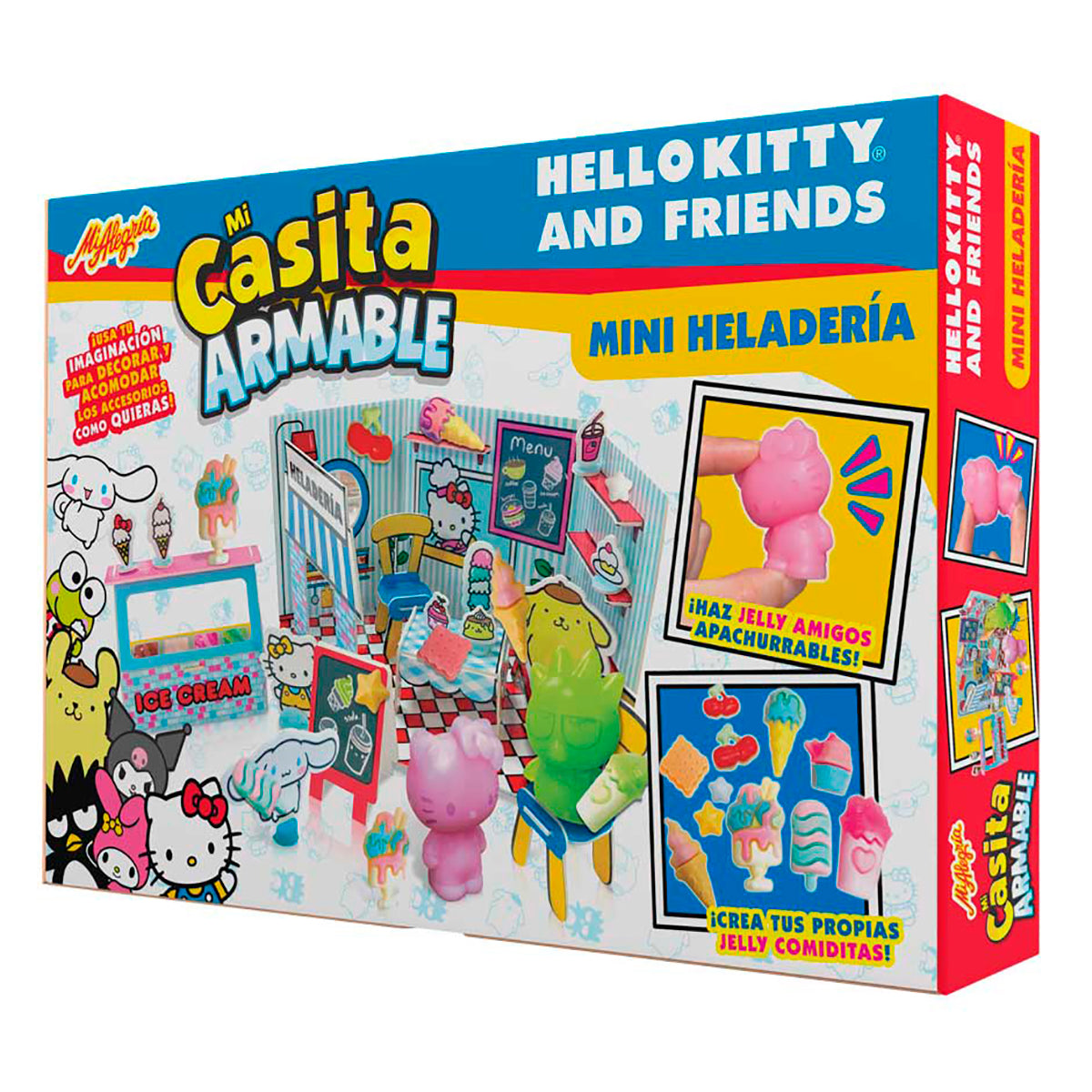 Sets Armables Cartón Hello Kitty Mi Alegría