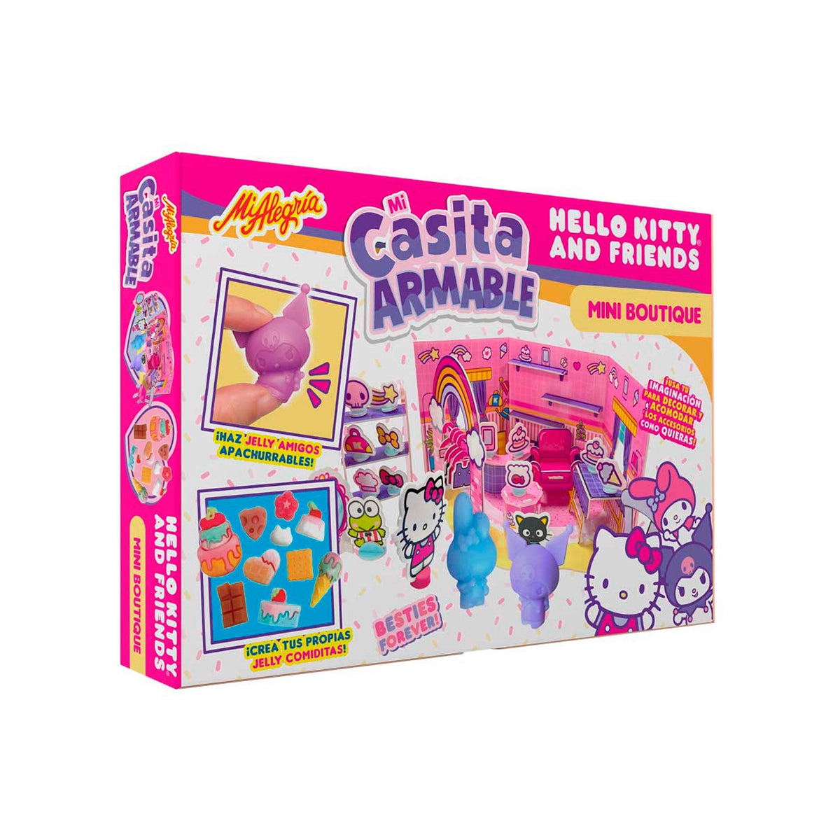 Sets Armables Cartón Hello Kitty Mi Alegría