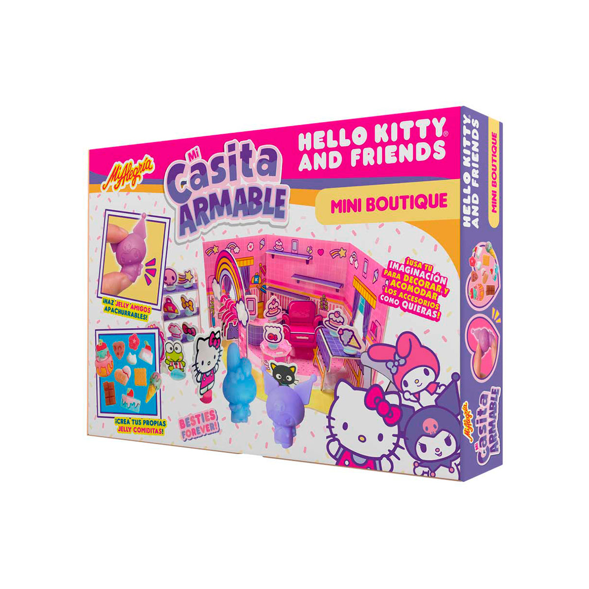 Sets Armables Cartón Hello Kitty Mi Alegría