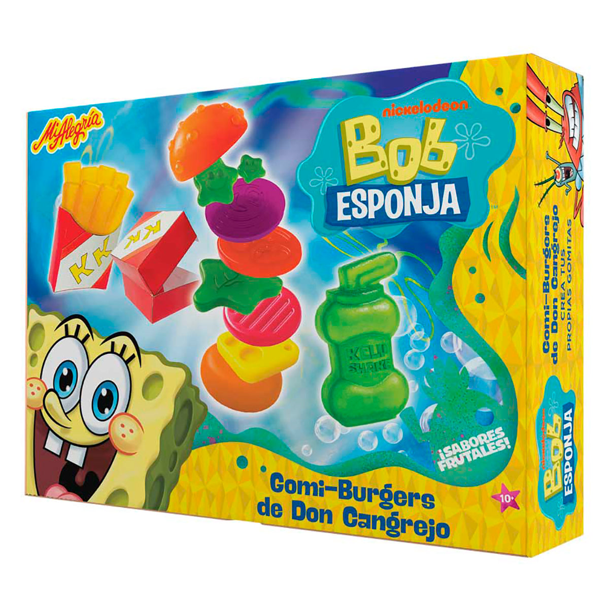 Fábrica de Gomitas Cangreburgers Bob Esponja Mi Alegría