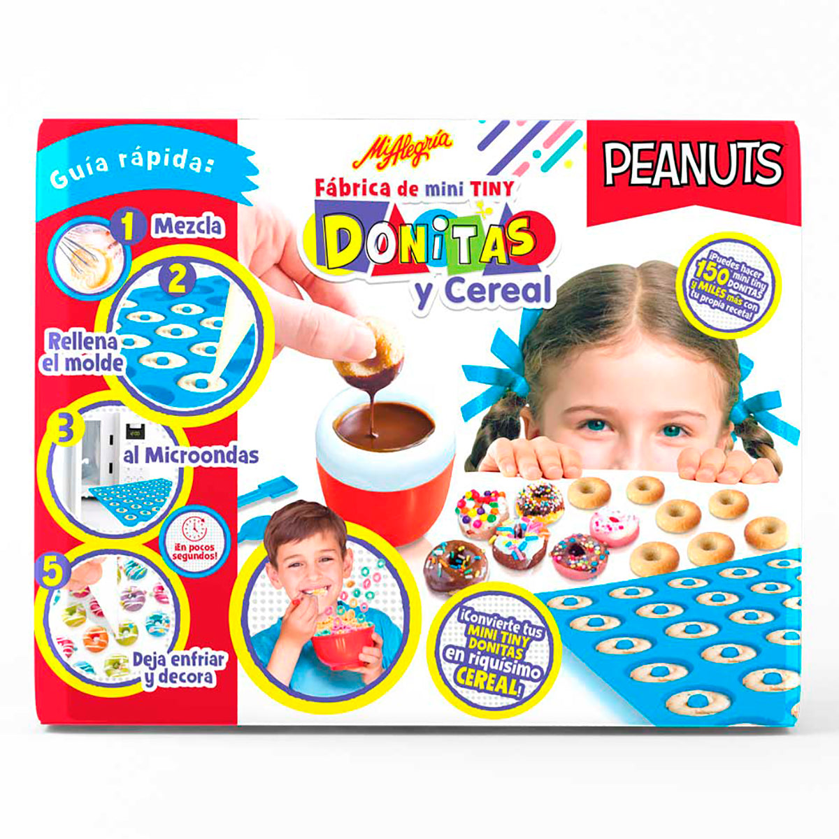 Fábrica de Donitas y Cereales Snoopy Mi Alegría