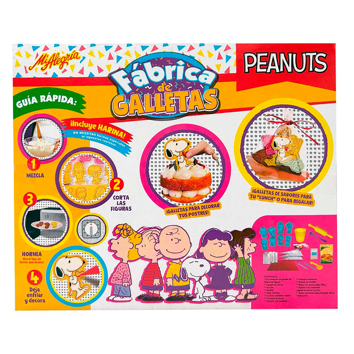 Fábrica de Galletas Snoopy Mi Alegría