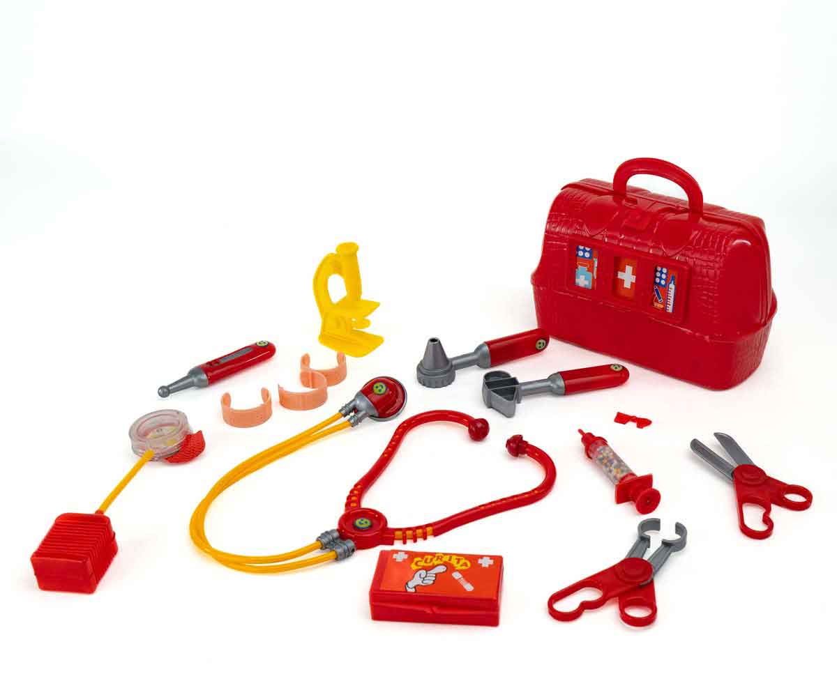 Equipo Médico Rojo Mi Alegría Salud y Cuidado con Pasión