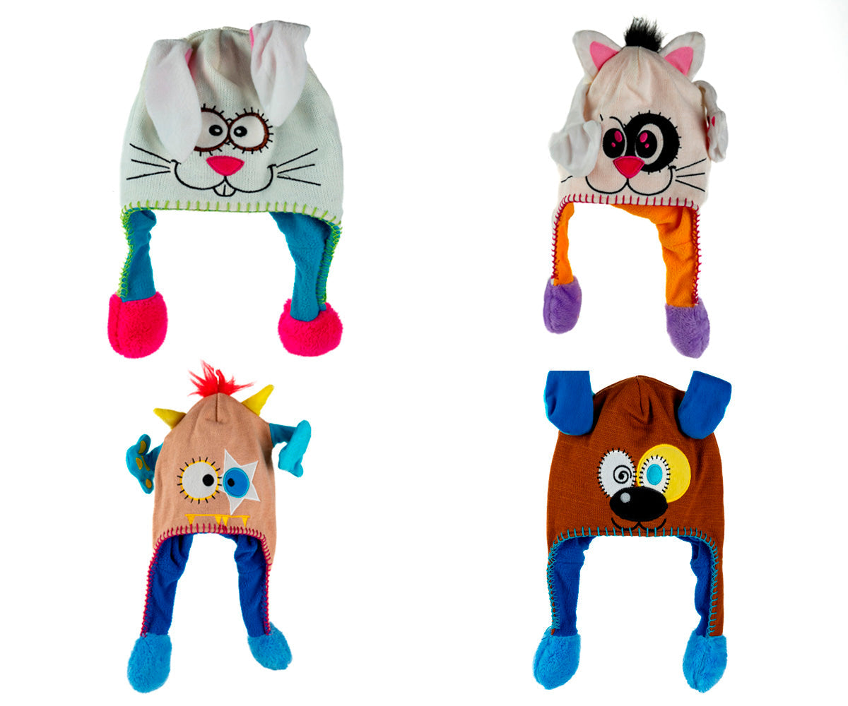 Gorro infantil con movimiento