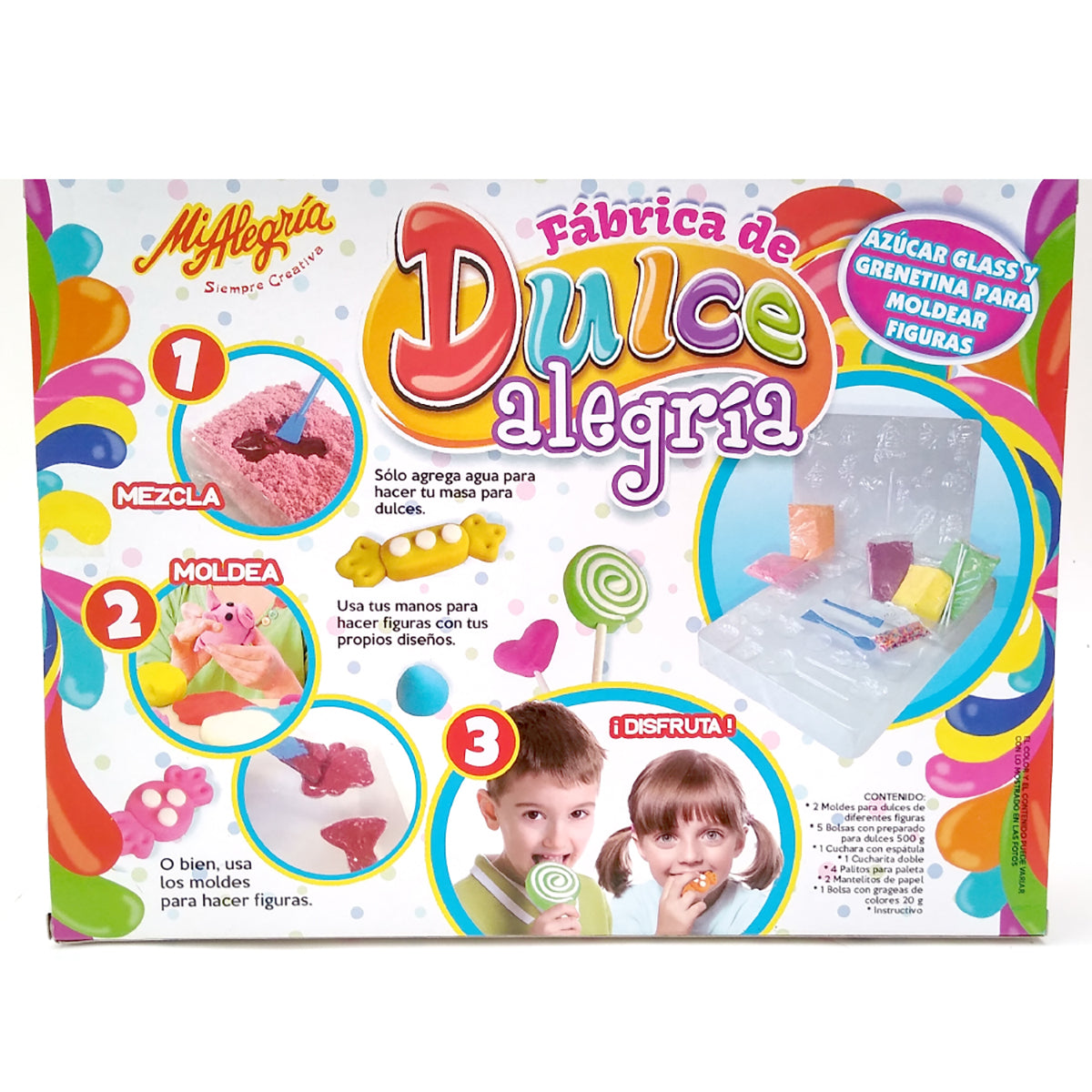 Fábrica de Dulce Alegría Mi Alegría Haz dulces y juega