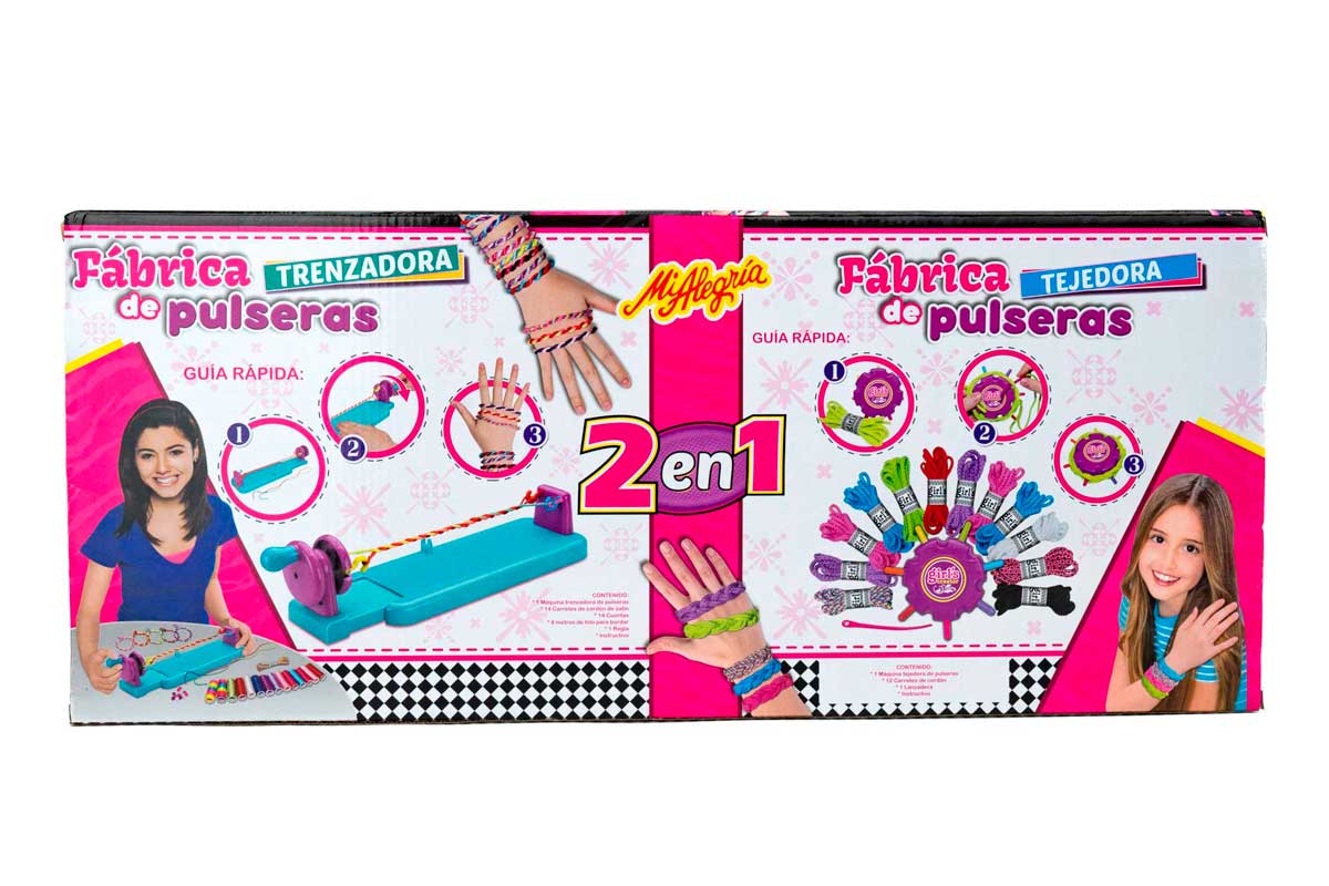 Fábrica Tejedora De Pulseras - Mi Alegría