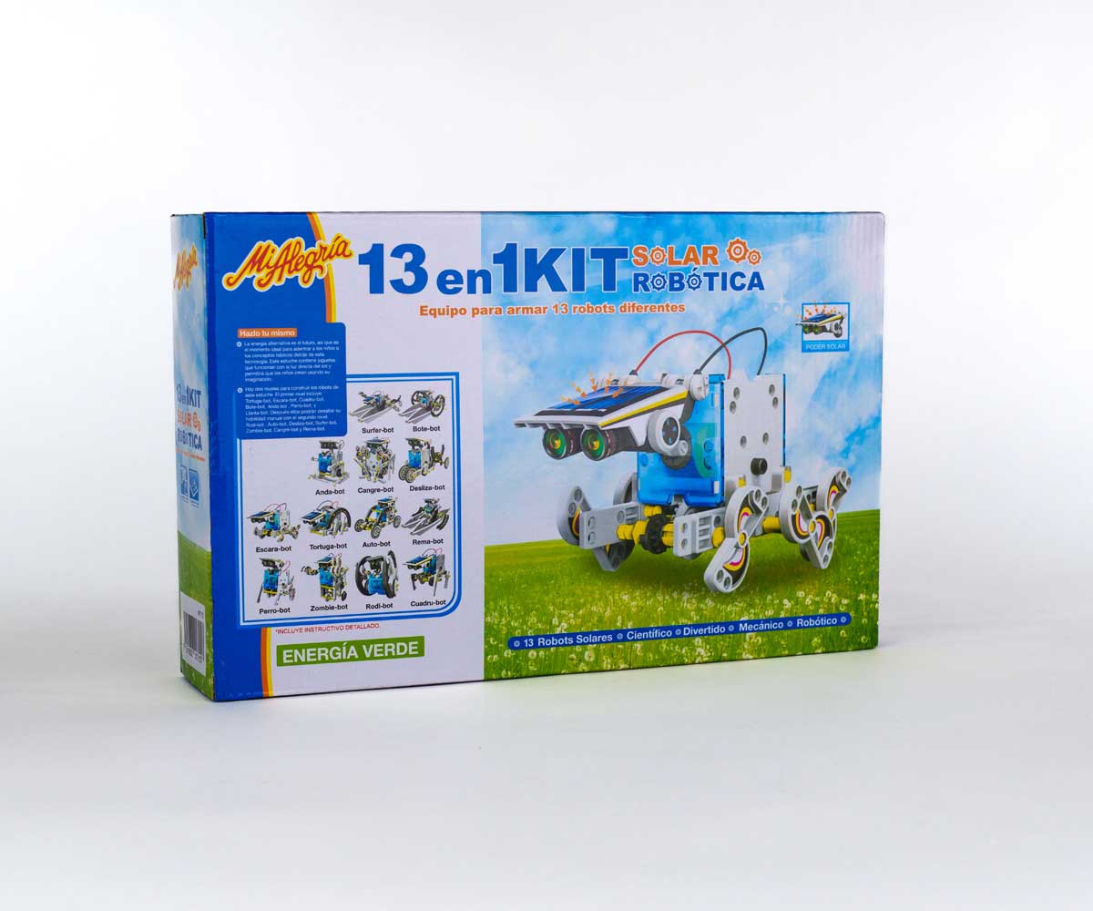 Juego Robótica Solar 13 En 1 - Mi Alegría