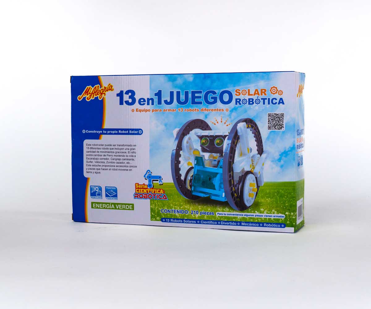 Juego Robótica Solar 13 En 1 - Mi Alegría