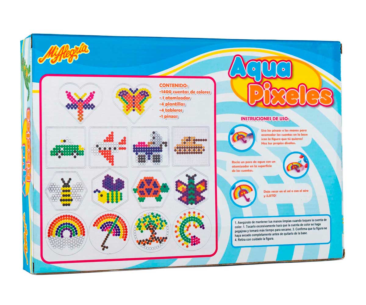 Juego de Manualidades Aqua Pixeles Mi Alegría