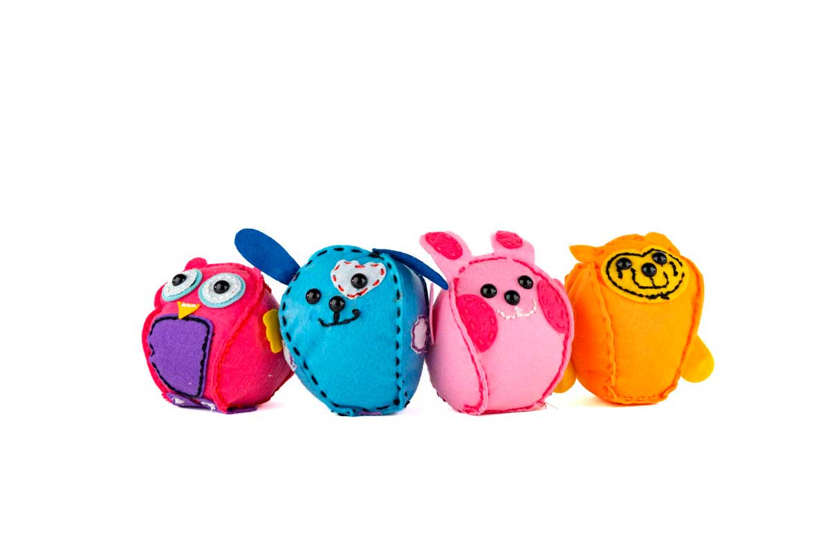 Fábrica De Bolitos Amarillo. Cose y rellena tu bolito favorito - Mi Alegría