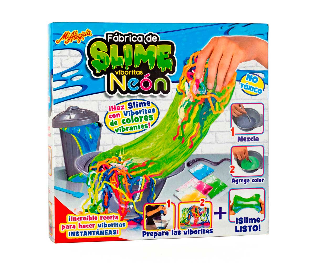 Fábrica De Slime Viboritas Neón Mi Alegría