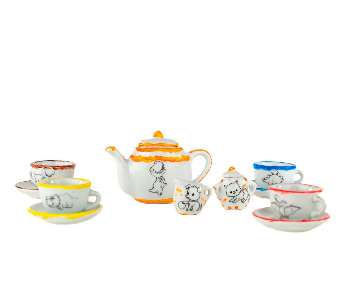 Pinta Tu Juego De Té - Mi Alegría