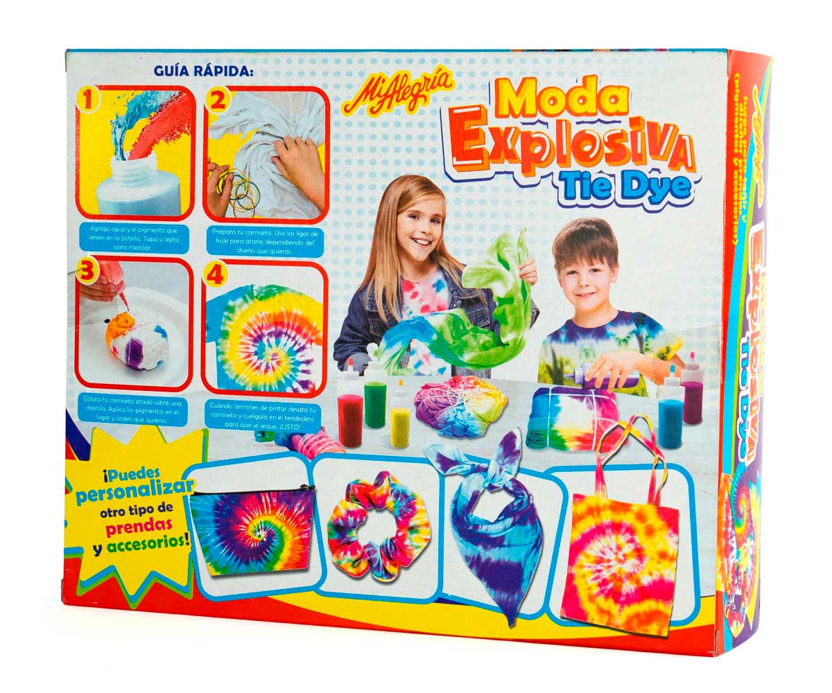 Moda Explosiva Tie Dye - Mi Alegría