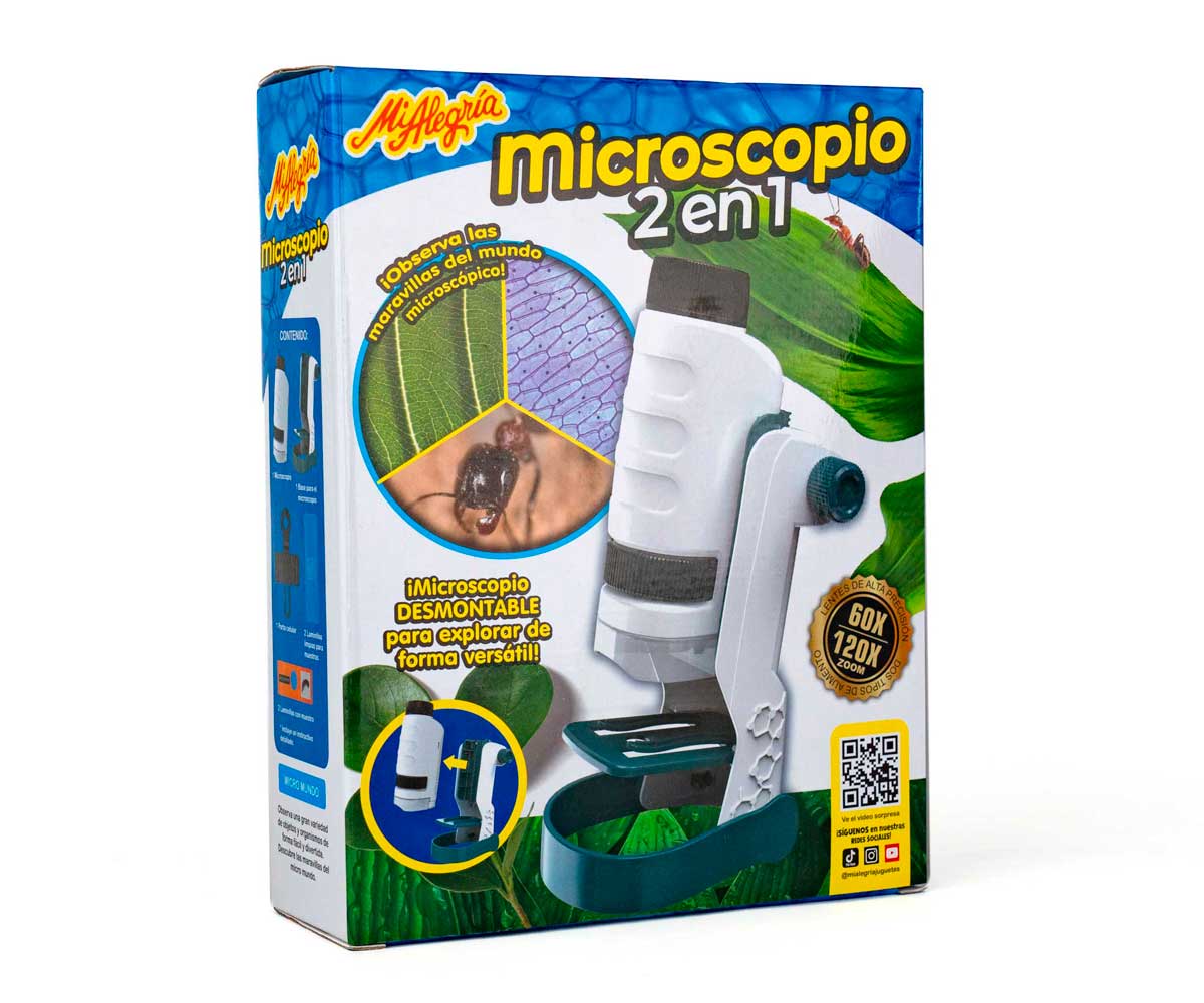 Microscopio 2 En 1 - Mi Alegría