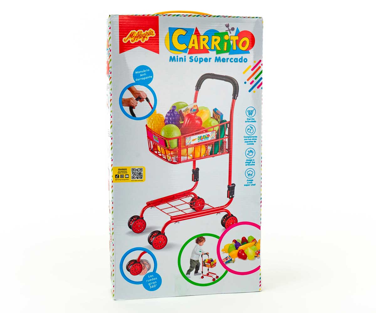 Carrito Mini Super Mercado - Mi Alegría
