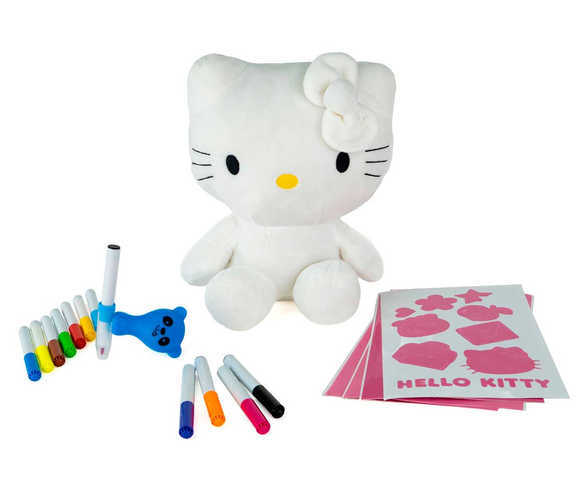 Peluche Hello Kitty Color Spray Mi Alegría Decora tu Peluche