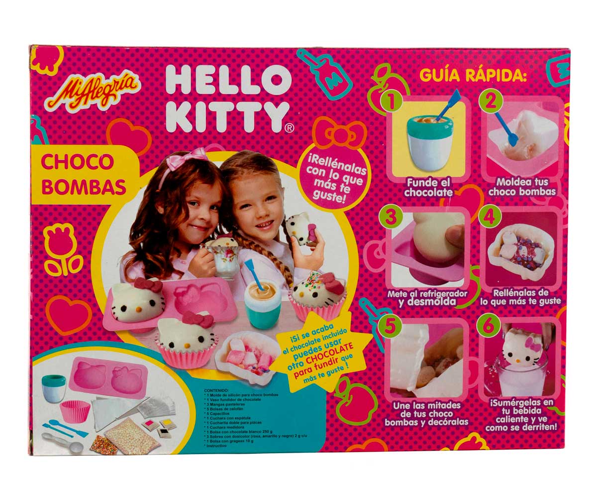 Choco Bombas Hello Kitty Mi Alegría sabor en cada mordida