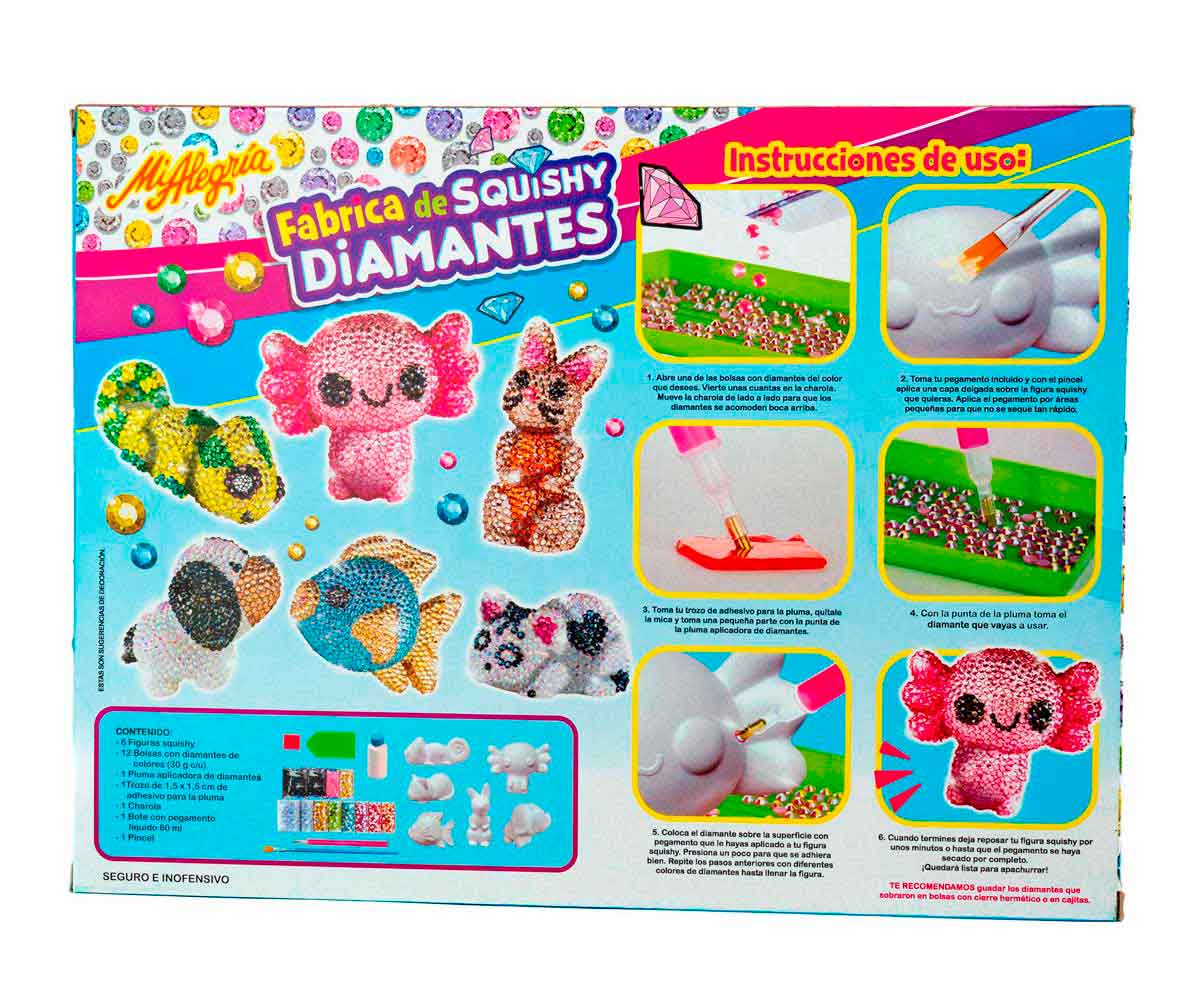 Fábrica De Squishy Diamantes - Mi Alegría