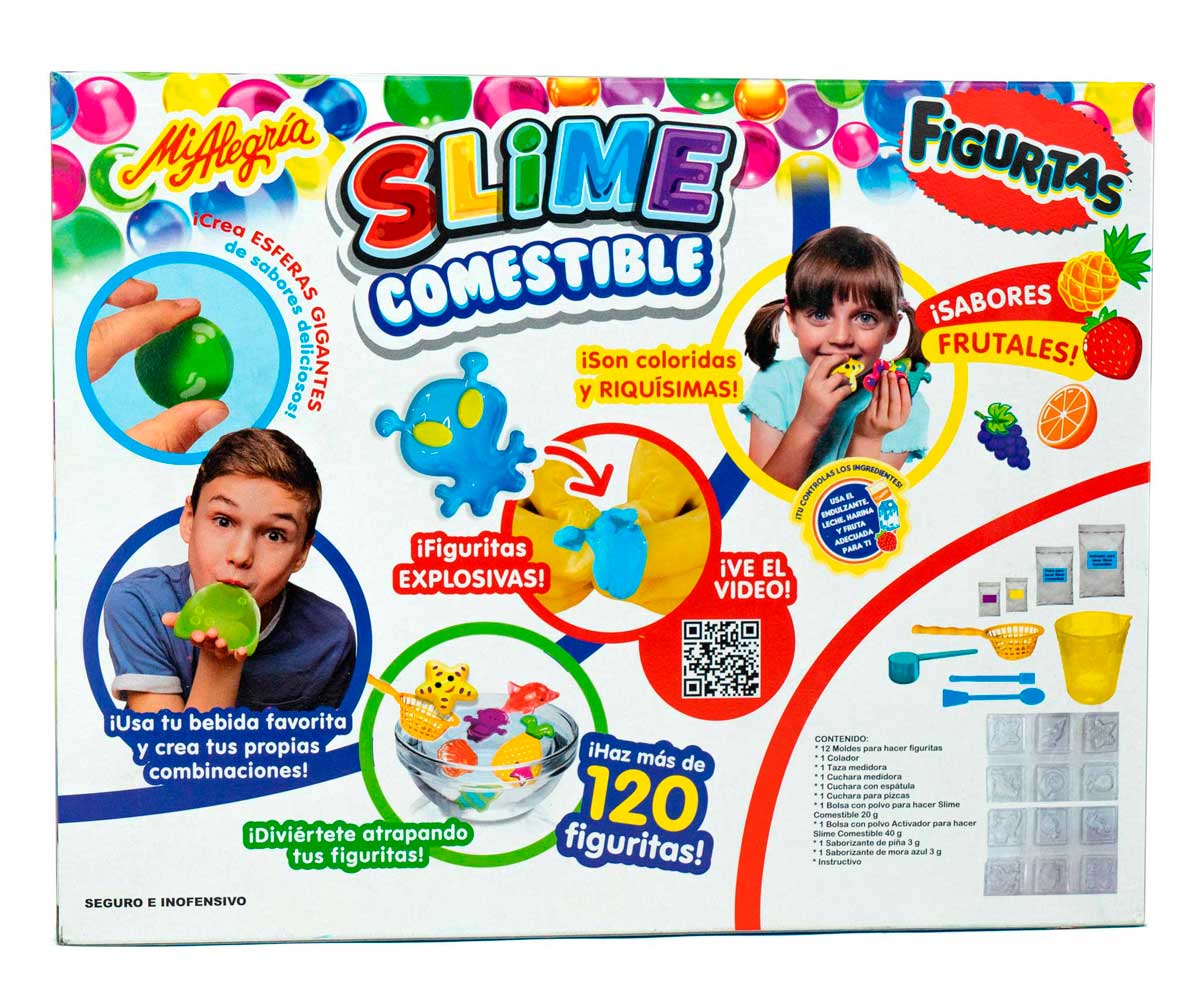 Slime Comestible Figuritas Mi Alegría