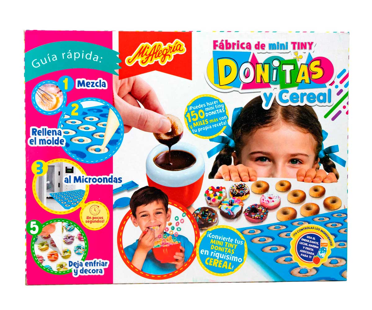 Fabrica De Mini Tiny Donitas Y Cereal - Mi Alegría
