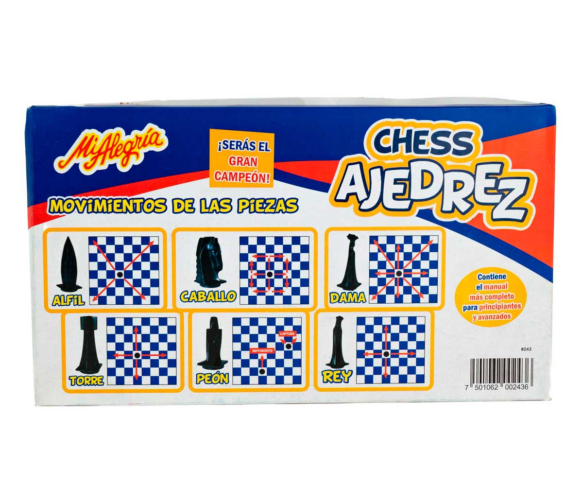 Juego De Ajedrez - Mi Alegría
