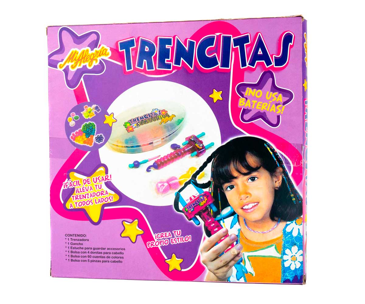 Trencitas Mi Alegría Diversión al peinar y crear looks