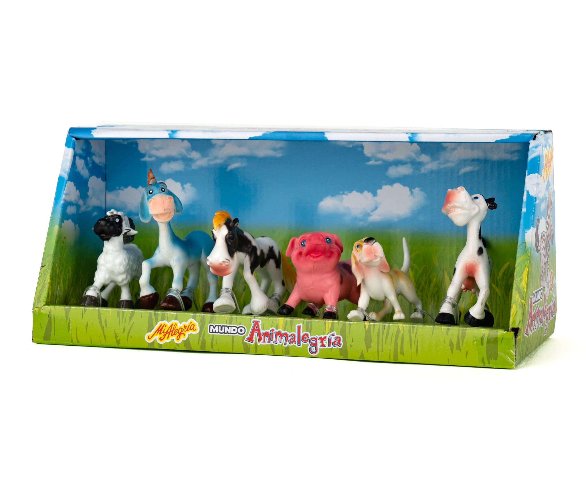 Figuritas Mundo Animalegría. Animales de la granja.- Mi Alegría